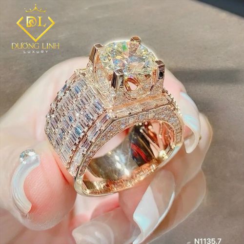 Nhẫn Nam Kim Cương – N1135.7